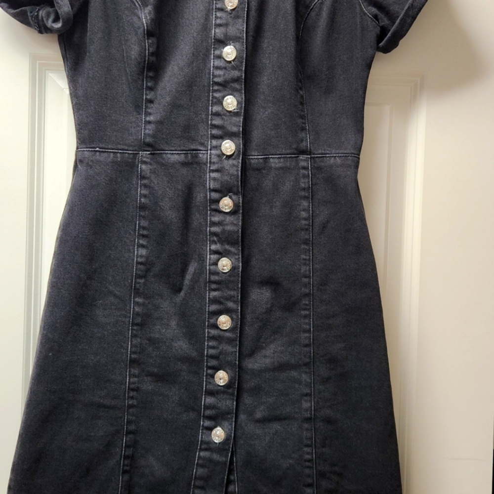 ASOS Black Denim Dress, like new